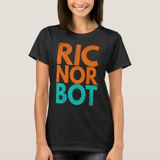 Vintage Ric Nor Bot T-shirt (Voorkant)