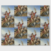 Vintage Richard Ansdell Bird Dogs Animal Hawking Cadeaupapier (Vlak)