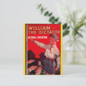 Vintage Richmal Crompton Just William Briefkaart (Staand voorkant)