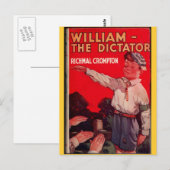 Vintage Richmal Crompton Just William Briefkaart (Voorkant / Achterkant)