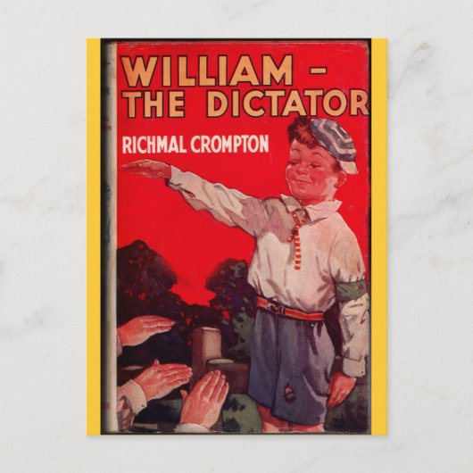 Vintage Richmal Crompton Just William Briefkaart (Voorkant)