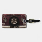 Vintage Ride Bagagelabel (Voorkant horizontaal)