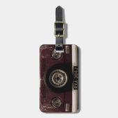 Vintage Ride Bagagelabel (Voorkant verticaal)