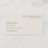 Vintage riffeltower - Visitekaartje (Achterkant)