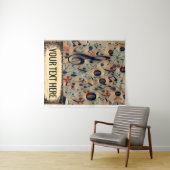 vintage ritme wandkleed (In Situ (horizontaal))