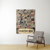 vintage ritme wandkleed (In situ)