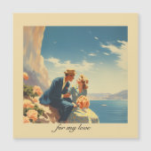 Vintage Riviera Romantiek Persoonlijke Aandenken (Voorkant)