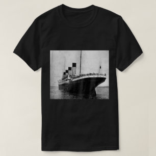Vintage RMS Titanic Oceaanstomer Historische Foto T-shirt