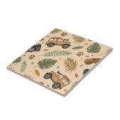 Vintage Road Trip Patroon (3) Tegeltje (Zijkant)