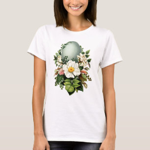 Vintage Robins Egg en Roos T-shirt