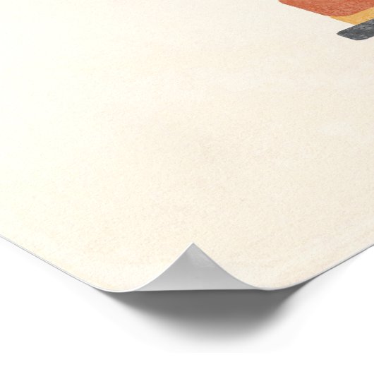 Vintage Robot Poster (Hoek)