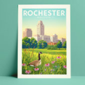 Vintage Rochester Minnesota Briefkaart