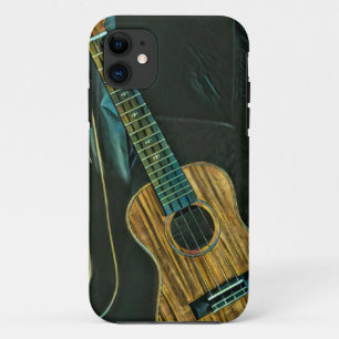 vintage rock guitar player artwork Case-Mate iPhone case