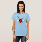 Vintage Rock 'n' Roll Guitars shirt (Voorkant volledig)