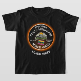 Vintage Rocky Mountain Gemengde Stemmingen T-shirt