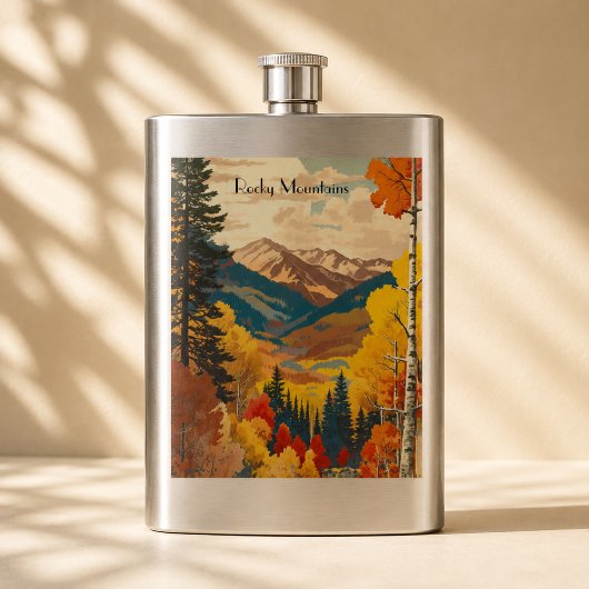 Vintage Rocky Mountains Herfst Escape Flacon