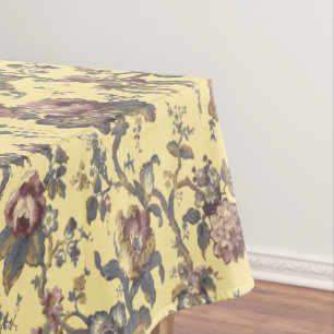 Vintage Rococo Revival Chinoiserie Patroon Tafelkleed