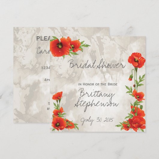 VINTAGE RODE KLOPPEN BRUIDSSLUIER KAART (Voorkant / Achterkant)