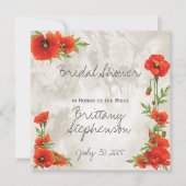 VINTAGE RODE KLOPPEN BRUIDSSLUIER KAART (Voorkant)