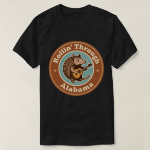 Vintage Rollin Door Alabama Gordeldier Grappig T-shirt