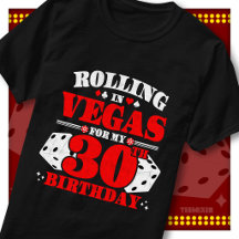 Vintage Rolling In Vegas 30e Verjaardagsfeestje