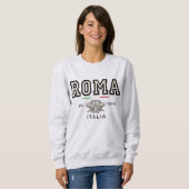 Vintage Roma Italia College Trui (Voorkant volledig)