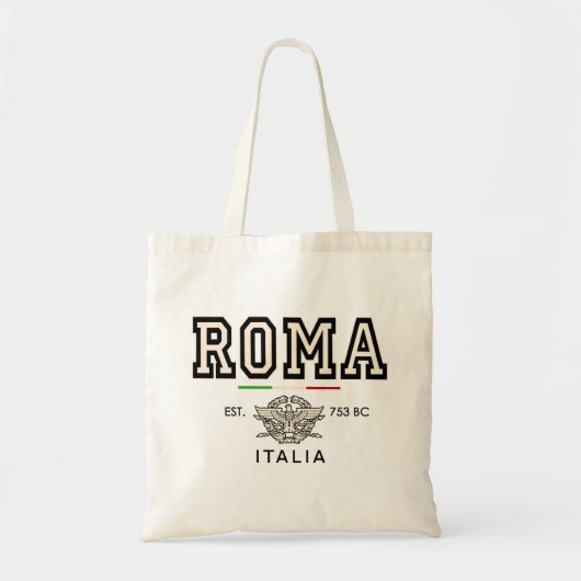 Vintage Roma Italië Tote Bag (Voorkant)