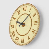 Vintage Roman Numerals Clock Grote Klok (Hoek)