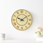 Vintage Roman Numerals Clock Grote Klok (Huis)