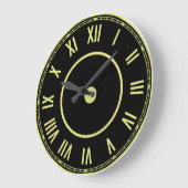 Vintage Roman Numerals Clock Grote Klok (Hoek)