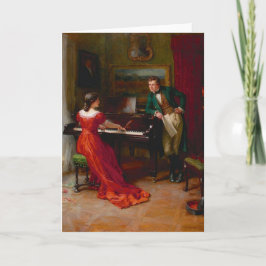 Vintage Romance Wenskaart Kaart