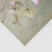 Vintage Romantic Floral Pastel Pink Decoupage Tissuepapier (Detail)