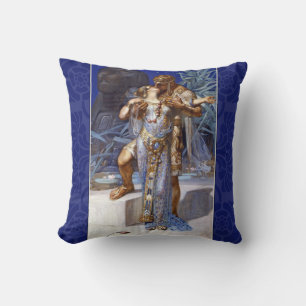 vintage romantisch koppel anthony cleopatra klassi kussen
