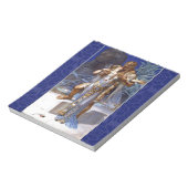vintage romantisch koppel anthony cleopatra klassi notitieblok (Linkerzijde)