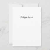 Vintage romantisch paar ~ "Oui" (Achterkant)