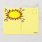 Vintage romantische ansichtkaart briefkaart (Achterkant)