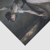 Vintage Romantische Balletdanseres Tissuepapier (Detail)