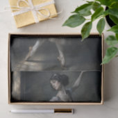 Vintage Romantische Balletdanseres Tissuepapier (Geschenk)