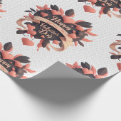vintage romantische valentijnswrap cadeaupapier (Hoek)