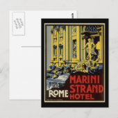 Vintage Rome Briefkaart (Voorkant / Achterkant)