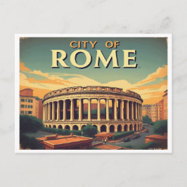 VINTAGE ROME ITALIË BRIEFKAART