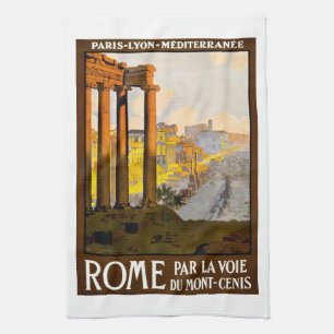 Vintage Rome Italië of Roma Itallia Theedoek