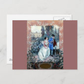 Vintage Romeo en Juliet poster Briefkaart (Voorkant / Achterkant)