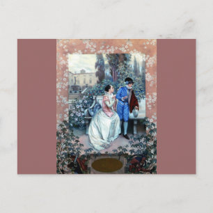 Vintage Romeo en Juliet poster Briefkaart