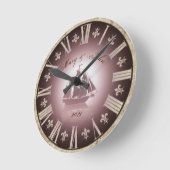 Vintage Ronde Klok (Hoek)