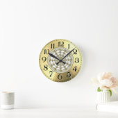 Vintage Ronde Klok (Huis)