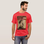 Vintage rood t-shirt (Voorkant volledig)