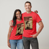 Vintage rood t-shirt (Unisex)