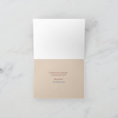 Vintage roos 1890 verjaart wenskaart kaart (Binnen)