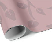 Vintage Roos Floral Dusty Cadeaupapier (Rol Hoek)